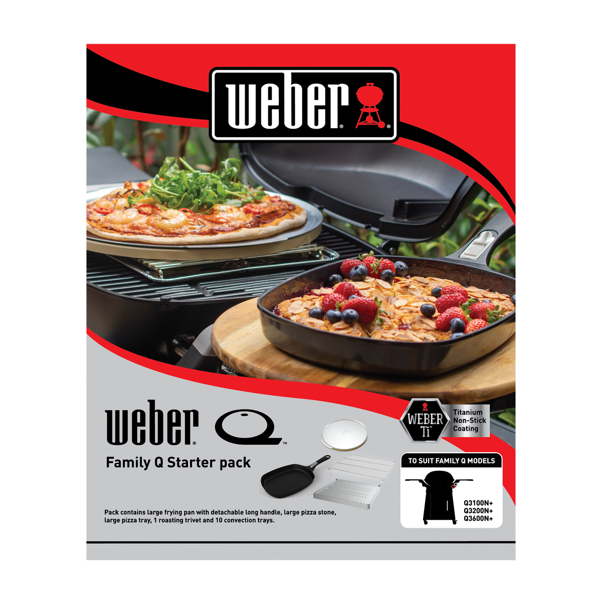 Family Q® (G3) BBQ Starter Pack - 14 Piece