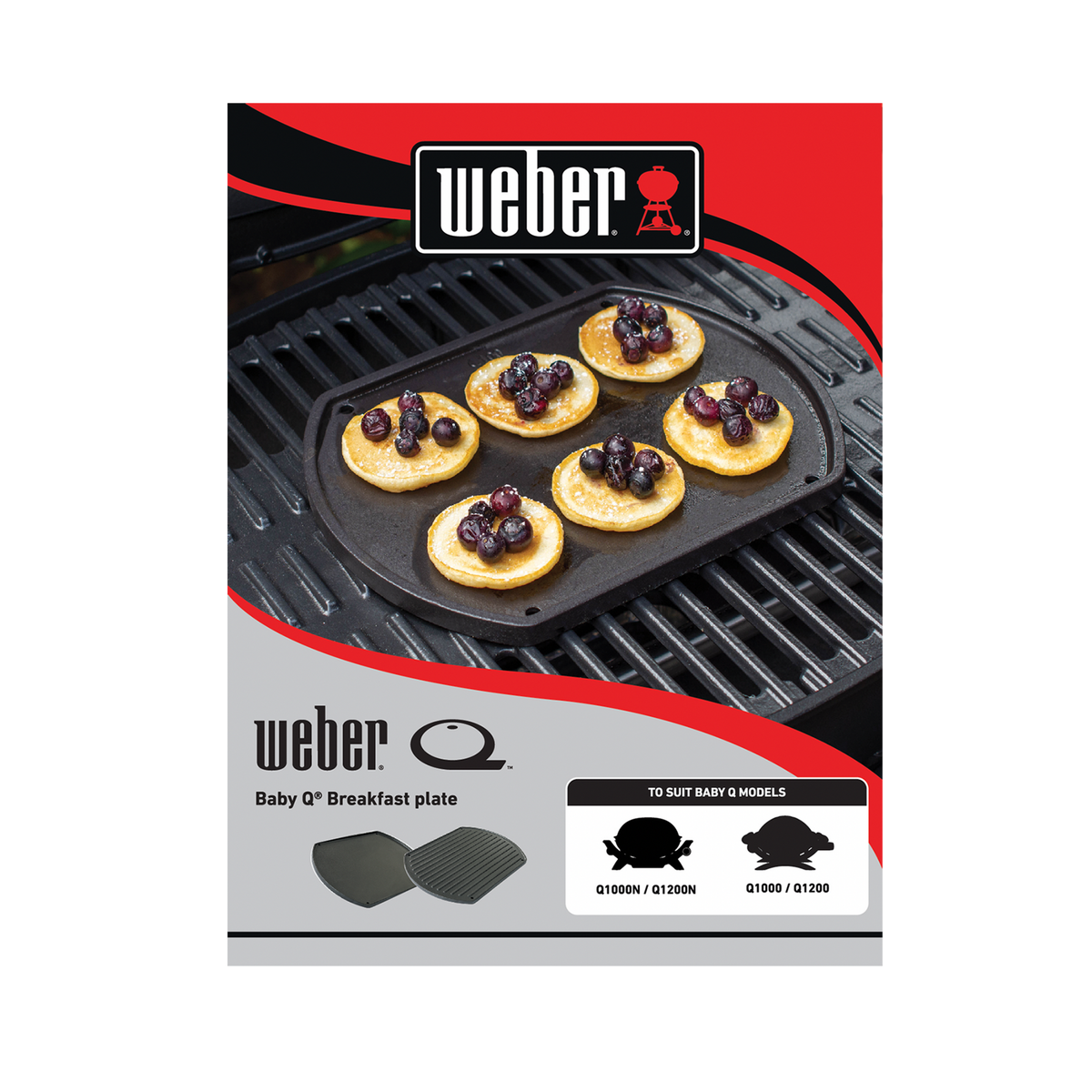 Baby Q® (G1/G2/G3) Breakfast Plate