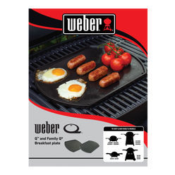 Weber® Q®/Family Q® (G2/G3) Breakfast Plate