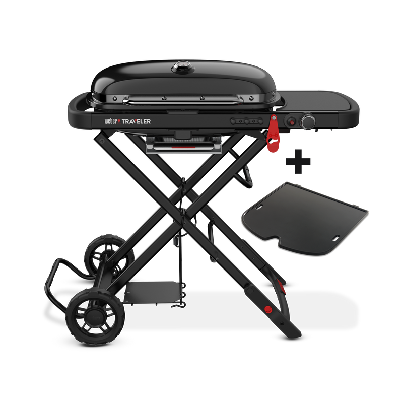 Weber Traveler® Portable Gas Barbecue Stealth Edition (LPG)