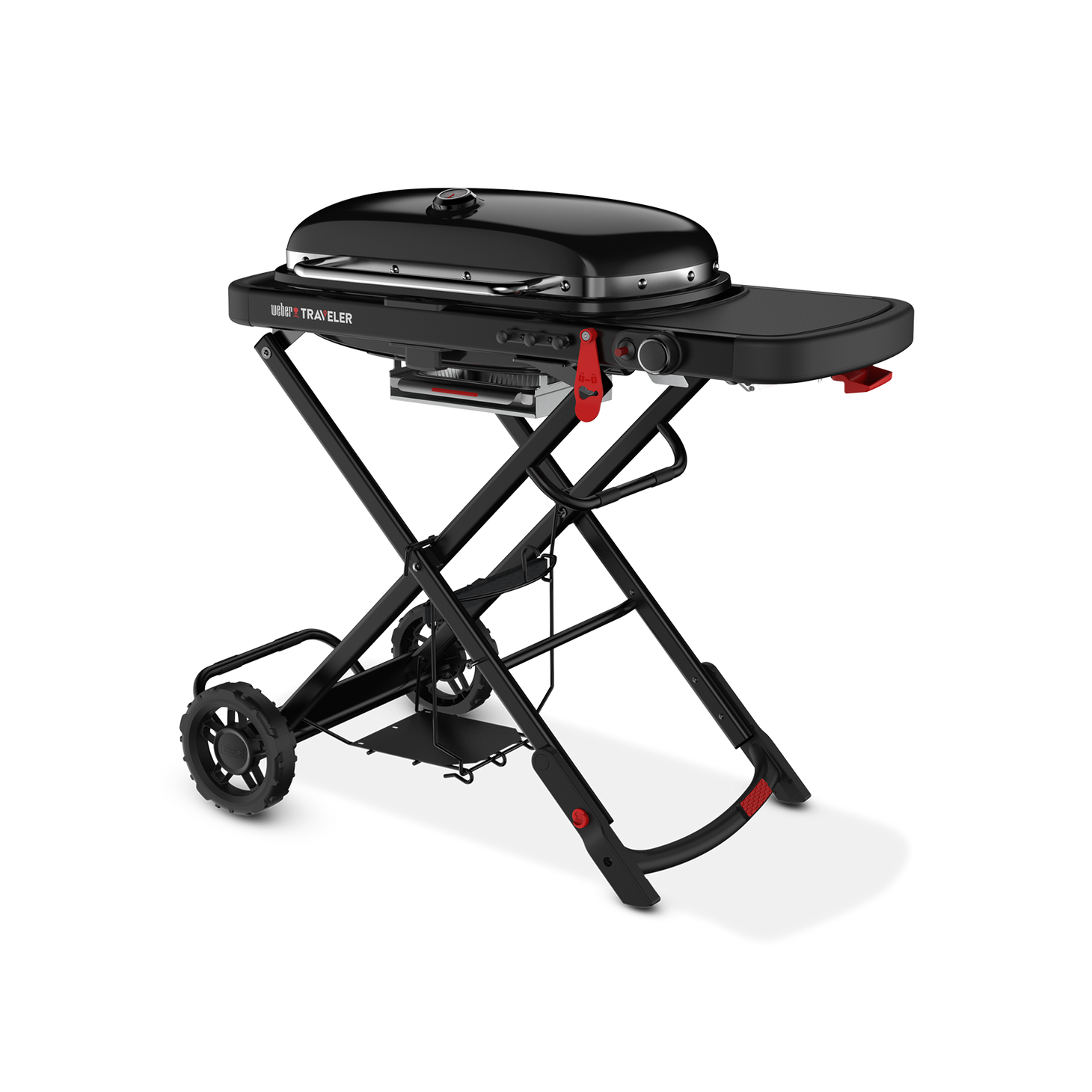 Weber Traveler® Portable Gas Barbecue Stealth Edition (LPG)