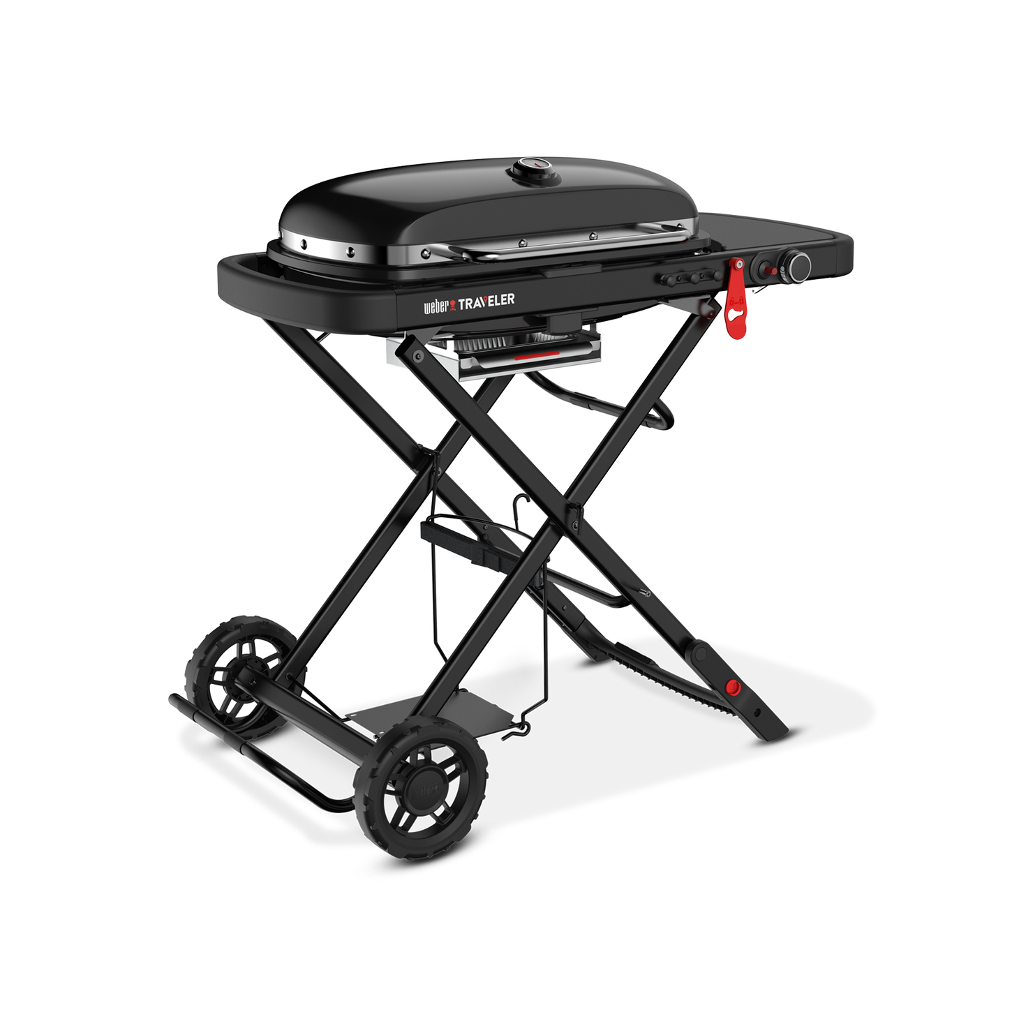 Weber Traveler® Portable Gas Barbecue Stealth Edition (LPG)