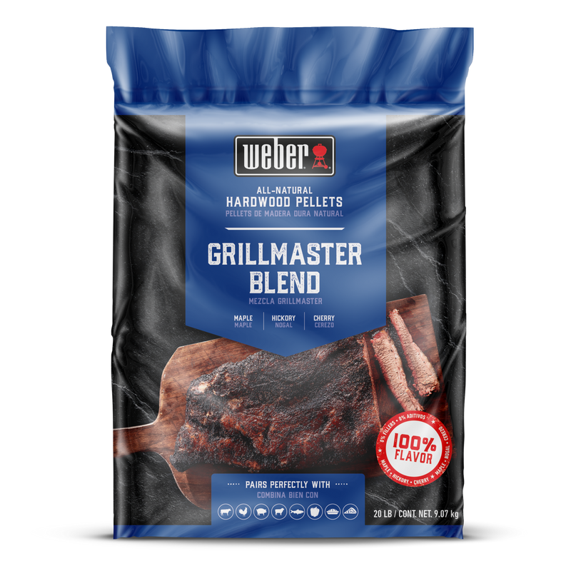 GrillMaster Blend All-Natural Hardwood Pellets 9kg