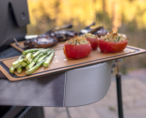 Extra-large prep & serve table