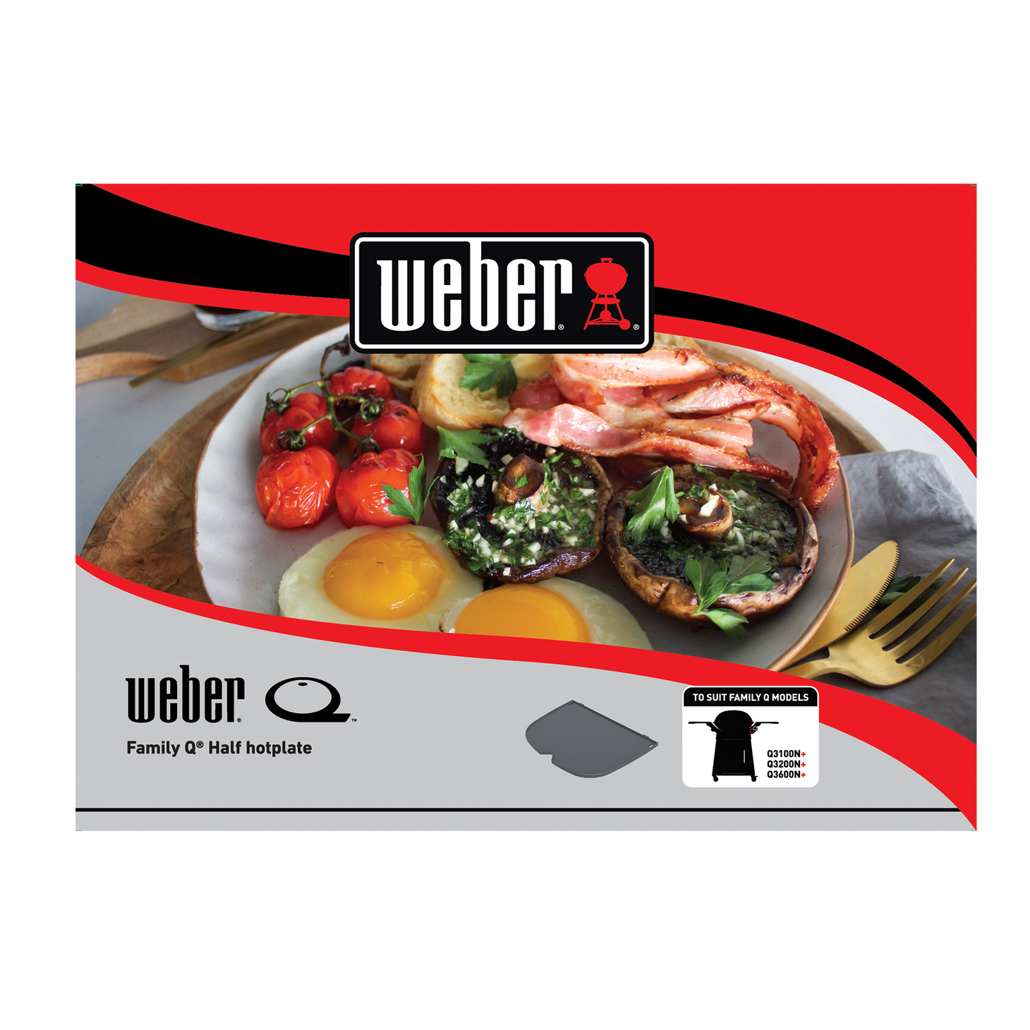Family Q® (G3) Half Hotplate