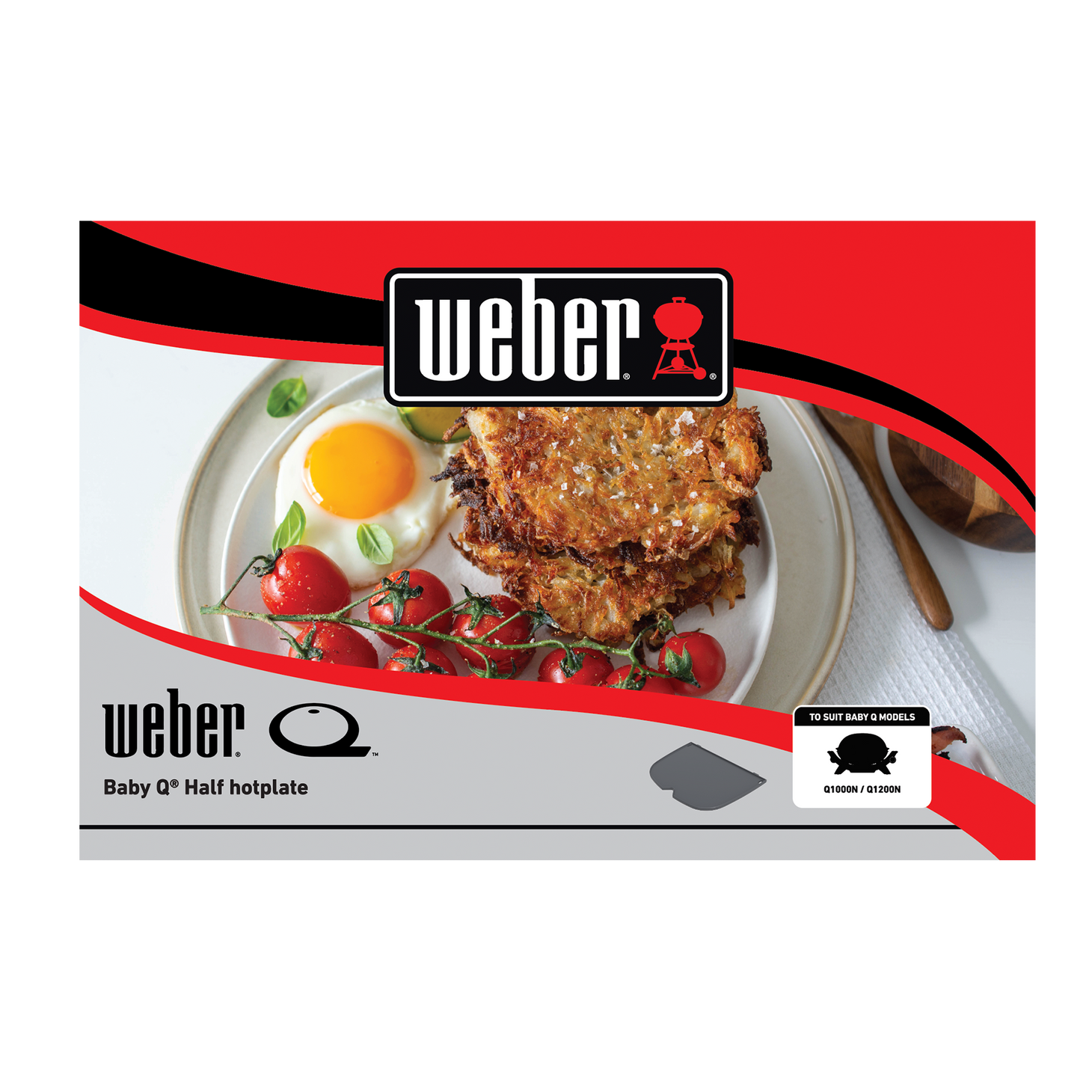 Baby Q® (G3) Half Hotplate