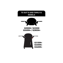 Weber® Q™/Family Q® (G3) Warming Rack
