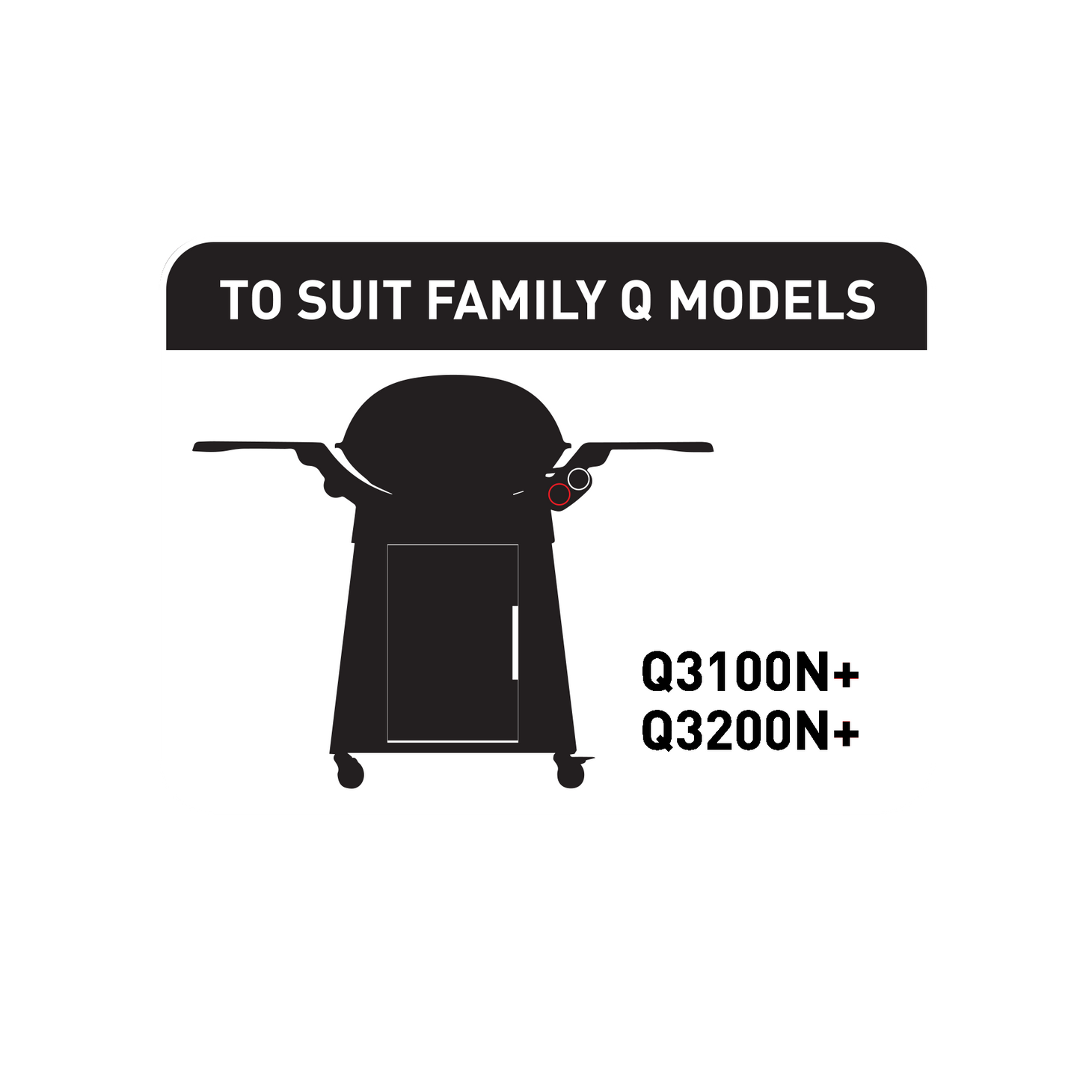 Family Q® (G3) Gas BBQ and Cart Cover
