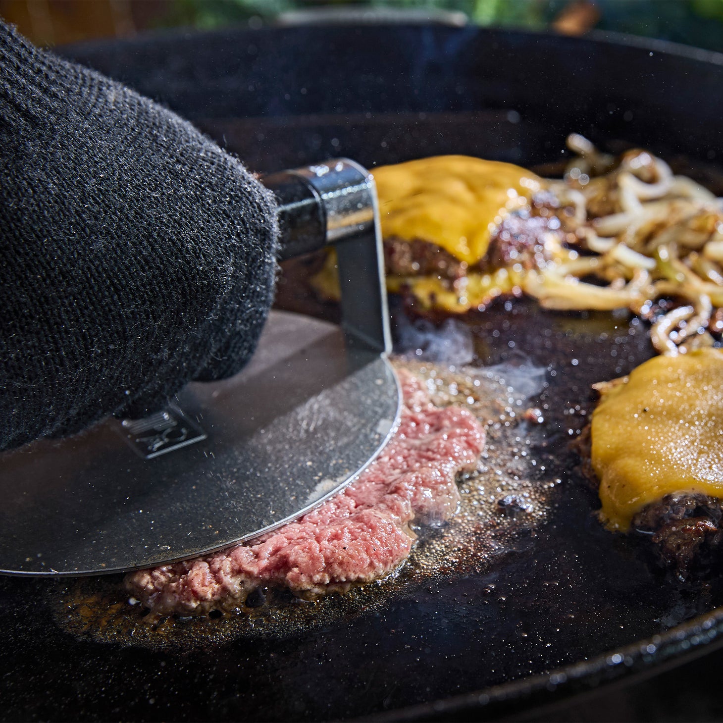 Griddle Smashed Burger Press