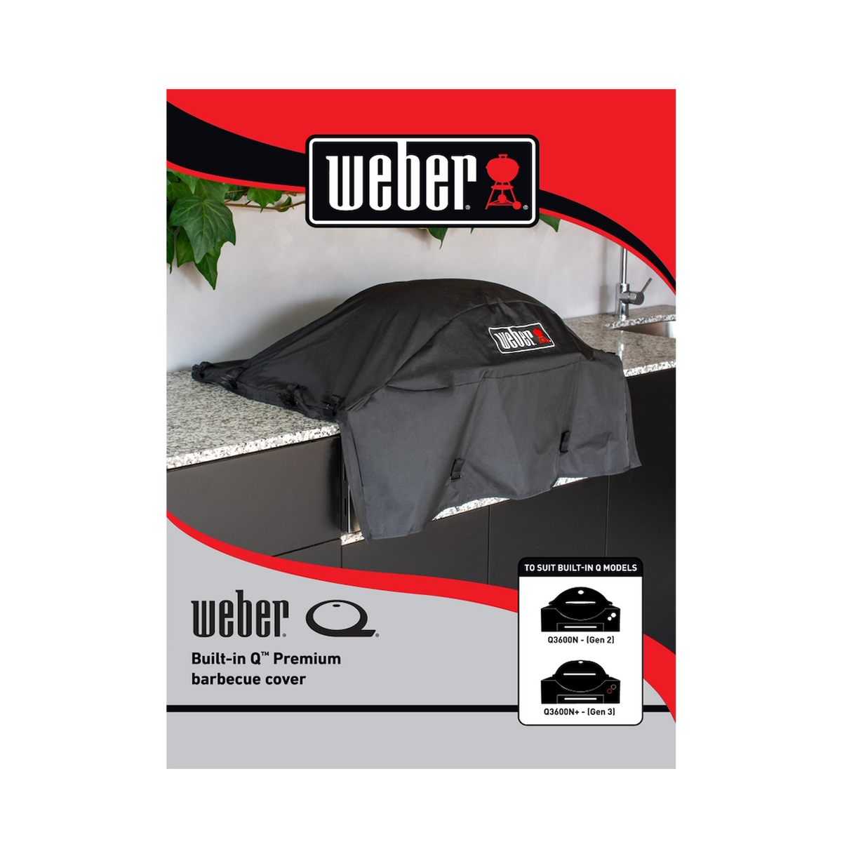 Built-In Q™ (G2/G3) Gas BBQ Cover