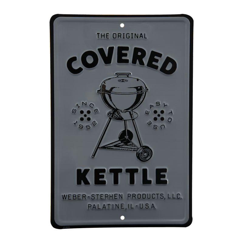 Limited Edition Vintage Covered Kettle Metal Sign