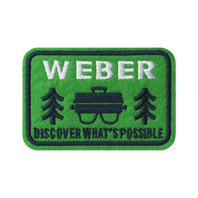 Limited Edition Weber Outdoor Barbecue Patch