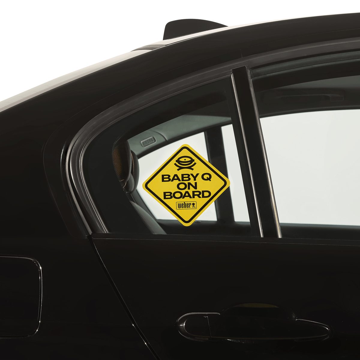Limited Edition Weber "Baby Q on Board" Car Decal