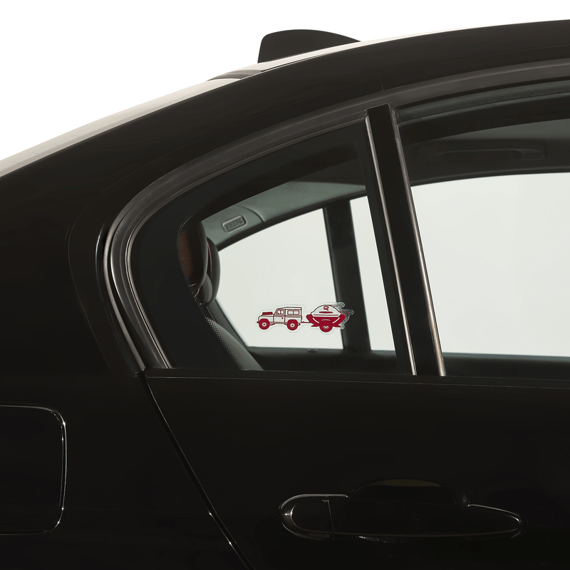 Limited Edition Weber Q Trailer Car Decal