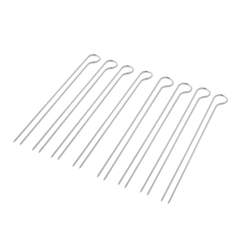 Grill Skewers Set Dual-Pronged - Set of 8