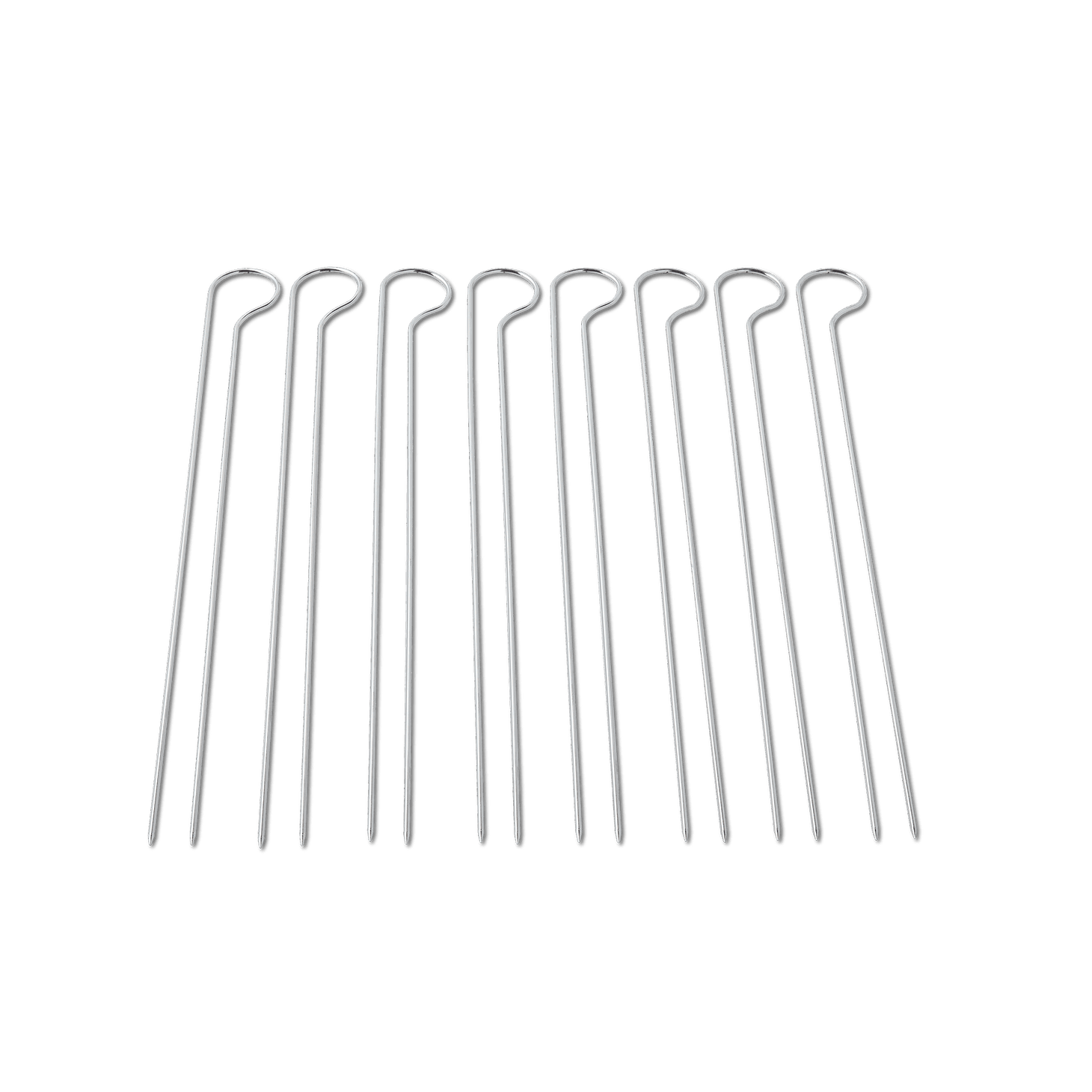 Grill Skewers Set Dual-Pronged - Set of 8