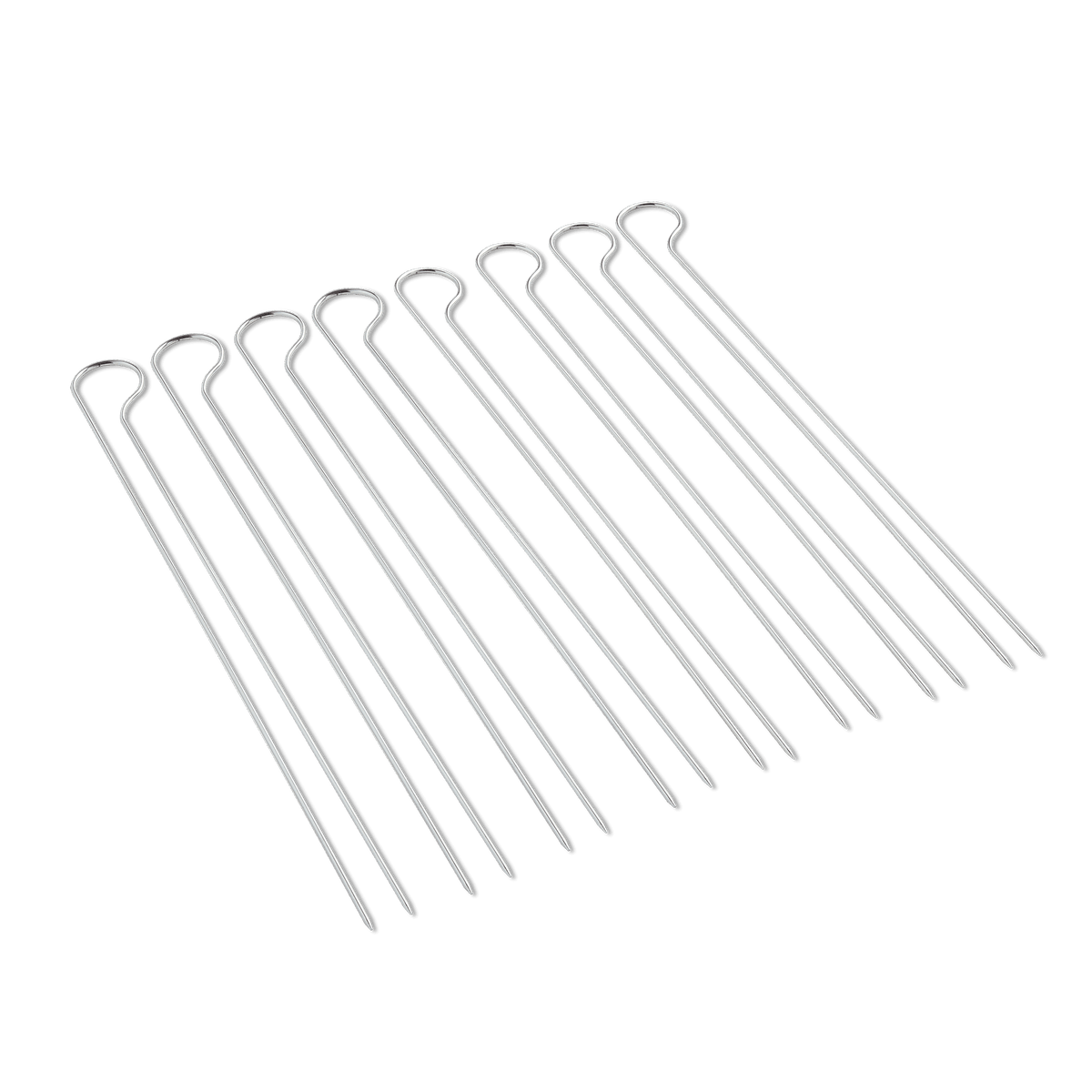 Grill Skewers Set Dual-Pronged - Set of 8
