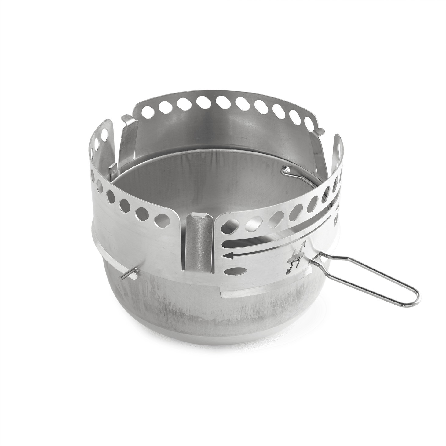 Charcoal 57cm High-Capacity Ash Catcher