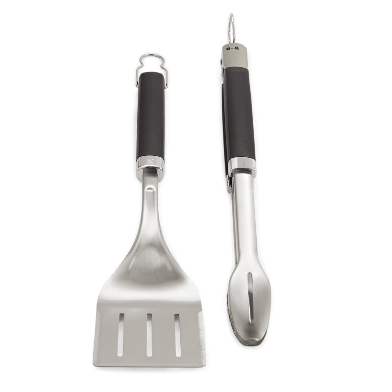 Precision BBQ Grill Tongs & Spatula Set - 2 Piece