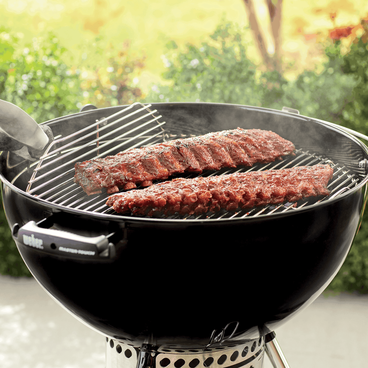 Charcoal 57cm Hinged Cooking Grill