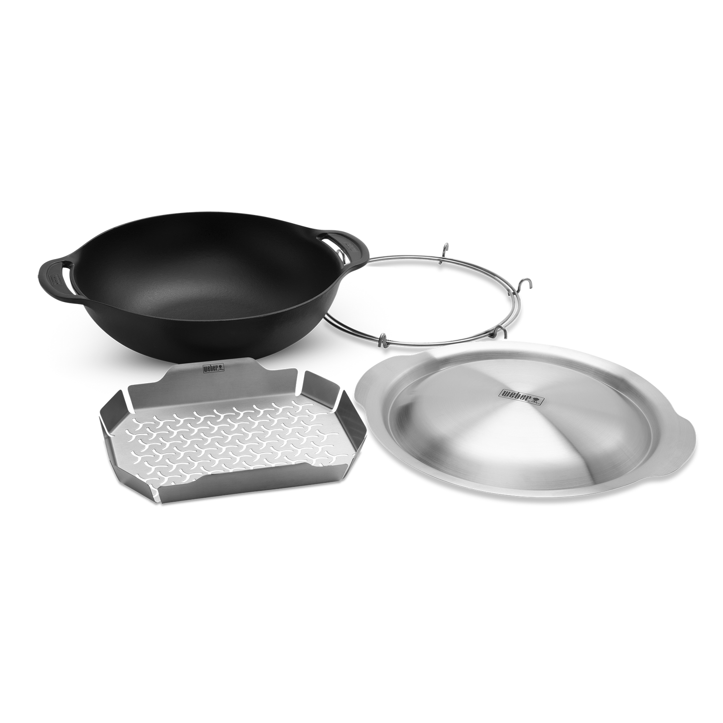 Weber Crafted® Wok & Steamer