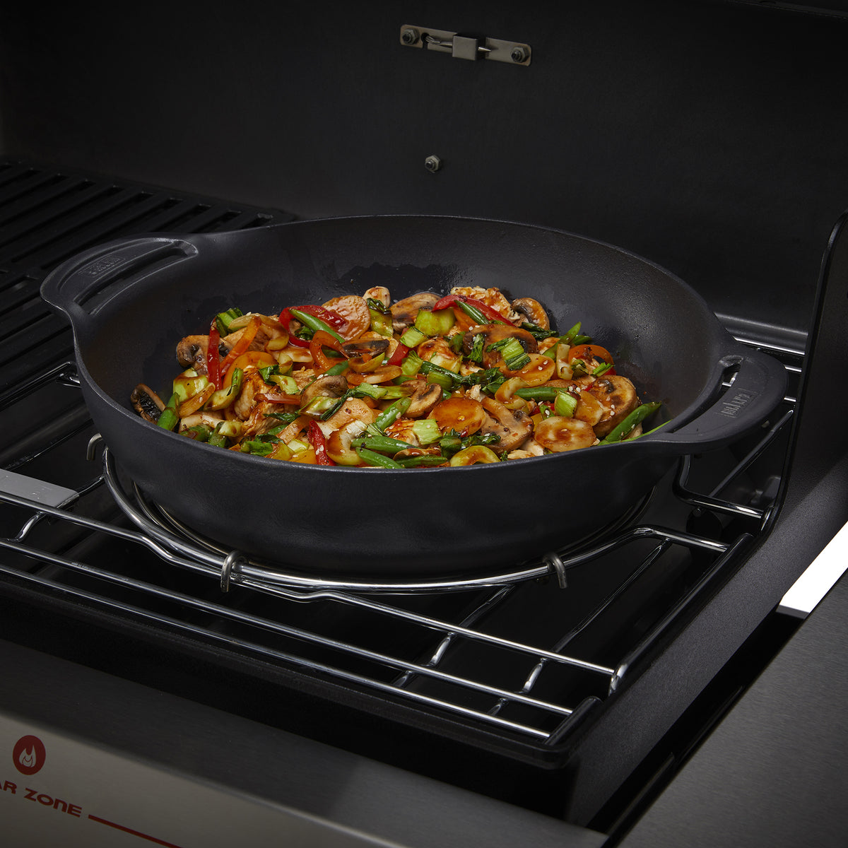 Weber Crafted® Wok & Steamer