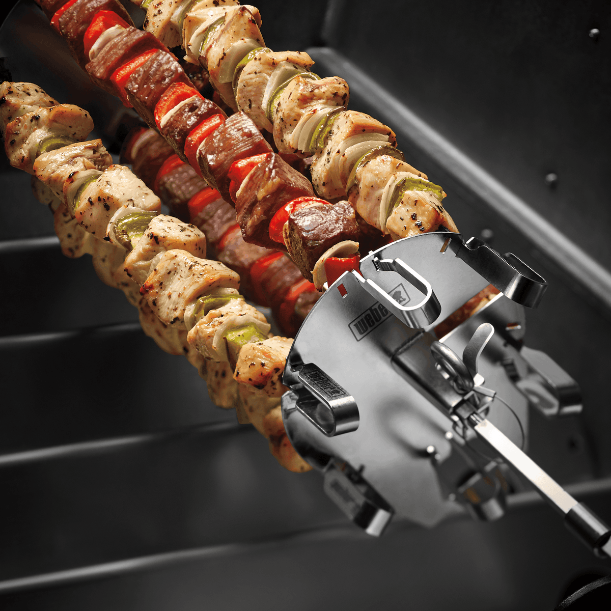 Weber Crafted® Rotisserie Skewer Set