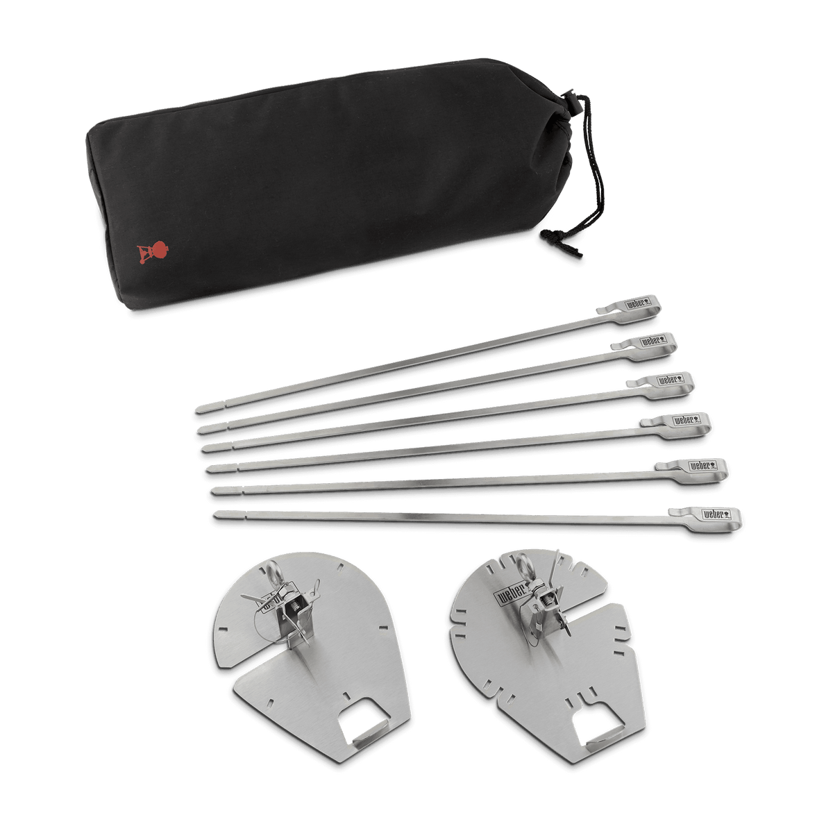 Weber Crafted® Rotisserie Skewer Set