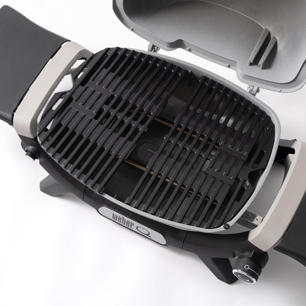 Porcelain enamelled, cast iron cooking grill