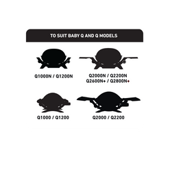 Baby Q®/Weber® Q™ (G2/G3) Compact BBQ Stand